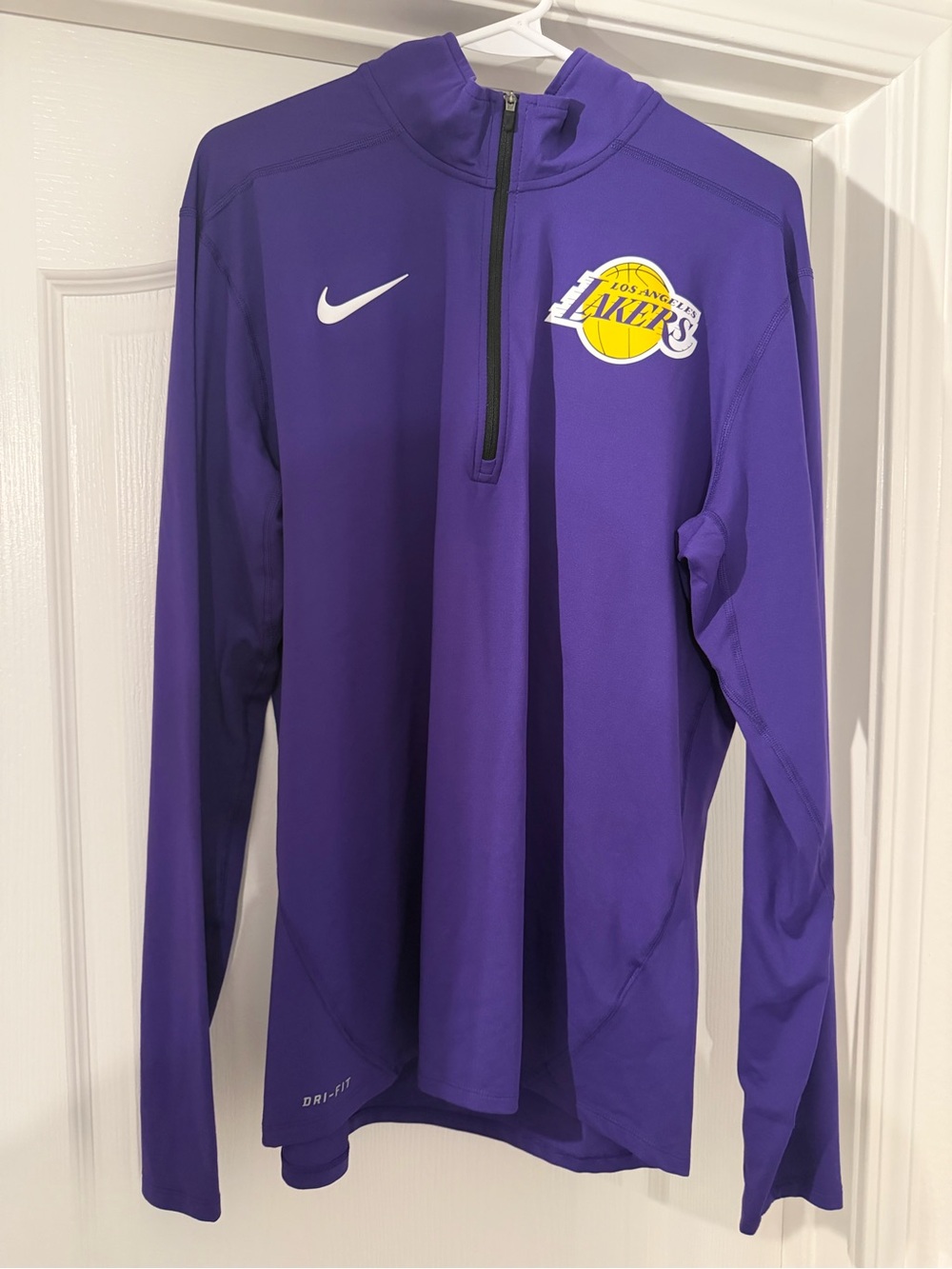Nike Purple Lakers Dri-FIT Pullover